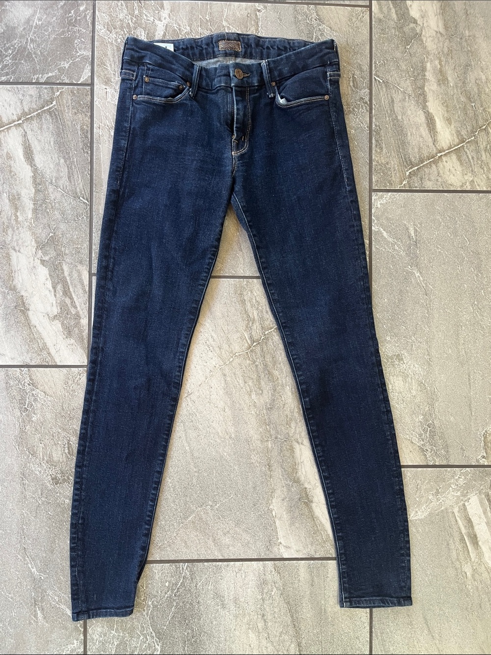 💙 Mother The Looker Forever And A Day Jeans Size 29 Dark Wash Cotton